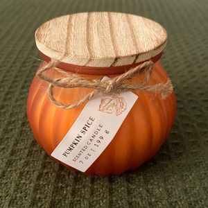 New Pumpkin Candle